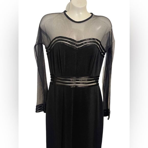 Vintage Susan Roselli for Vijack Mesh Bodycon Dress - Picture 3 of 12